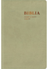 BIBLIA. Star a Nov zkon, s mapami, mentolov (stredn formt) / SSV