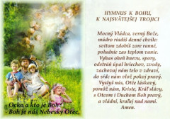 Obrzok s modlitbou (LV29) Hymnus k Bohu